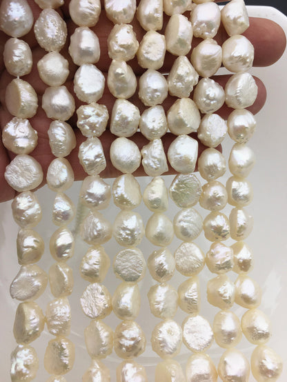 AAA around 9-11mm natural white thorn freshwater pearl,LM10-T10