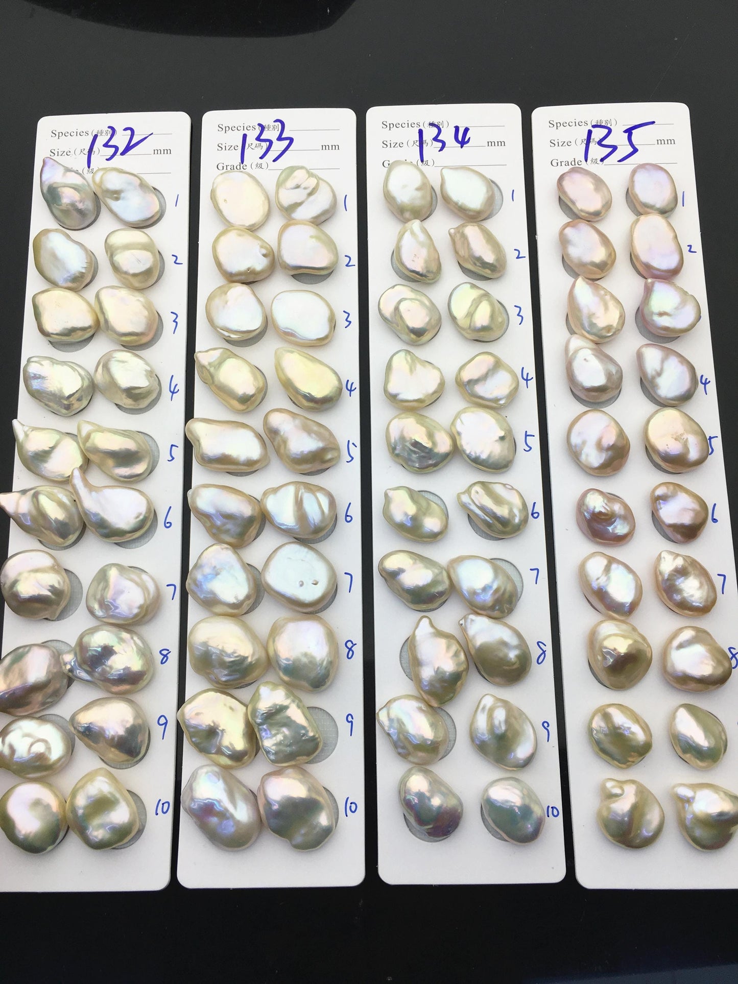 1 pair AAA 14-17x18-23mm Natural Rainbow Baroque Pearl Pairs,Baroque Cultured Freshwater Pearl,no hole,FL15-3A-9-23