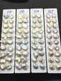1 pair AAA 14-17x18-23mm Natural Rainbow Baroque Pearl Pairs,Baroque Cultured Freshwater Pearl,no hole,FL15-3A-9-23