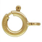 5pcs 14k goldfilled 5mm spring ring with closed ring,AGF-CL-001