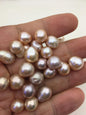 40pcs AAA/AA+ 8-12mm natural color drop Edison Freshwater Pearl,no hole,ED11-T1-5
