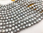 AAA 8.3-9.3x9-10mm gray nugget freshwater pearls,Irregular Beads for Pearl Necklace bracelet,gray baroque pearl strand,LM9-3A-22