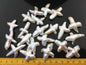 1pc AAA 20-25mm Fat Freshwater Pearl Loose Pearl Bead White Cross Pearl Loose Bead,no hole size,ZS-100-1