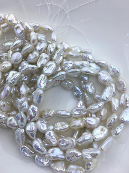 AA+ 9-11mm white keshi Freshwater Pearl,DIY Loose Freshwater Pearl,wholesale price,china wholesale pearl,ZS-200-64