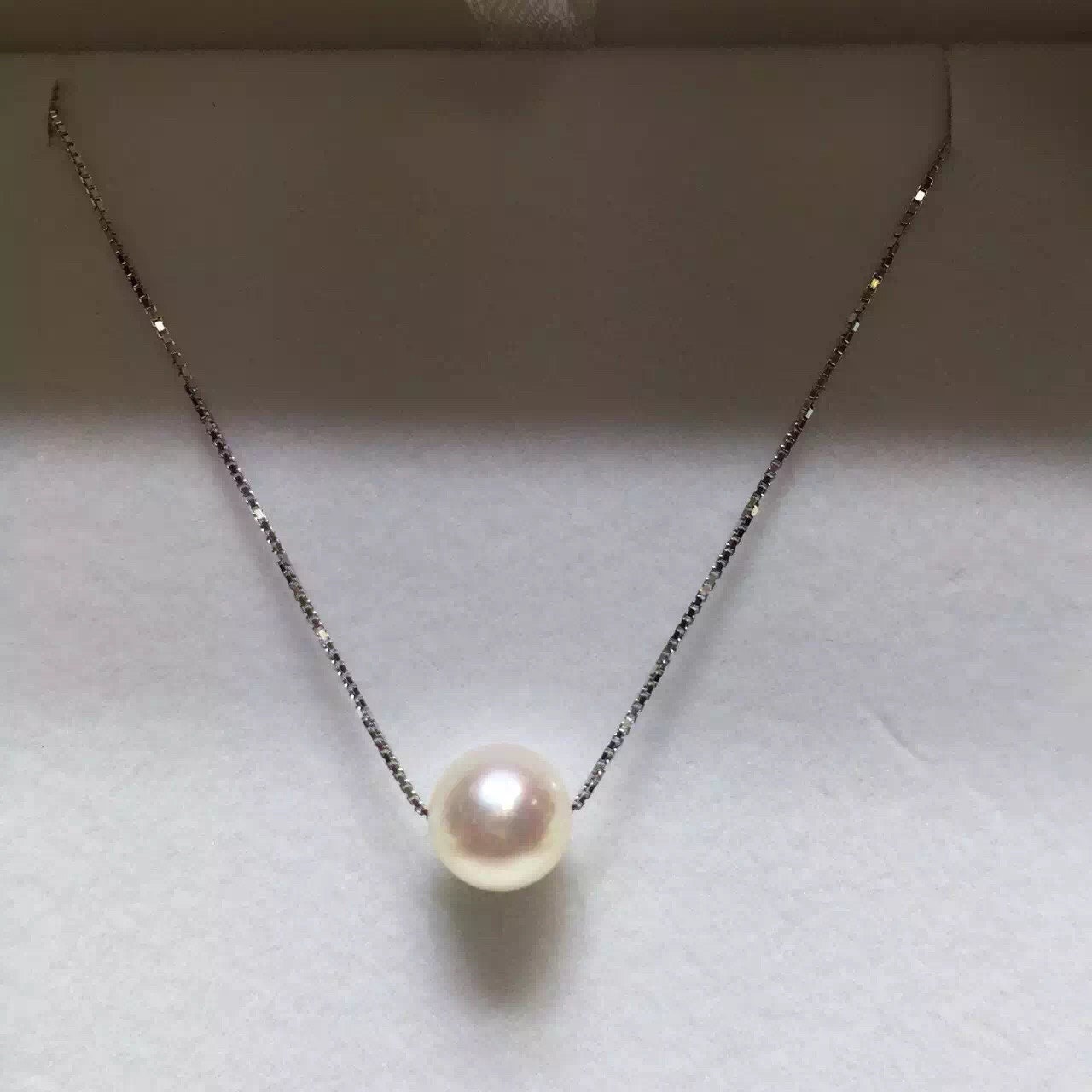 AAA 10-12mm round pearl necklace,handmade,pearl necklace,Faith Jewelry,Pearl Jewelry,pearl necklace,bridal set,bridal jewelry,NC1-006