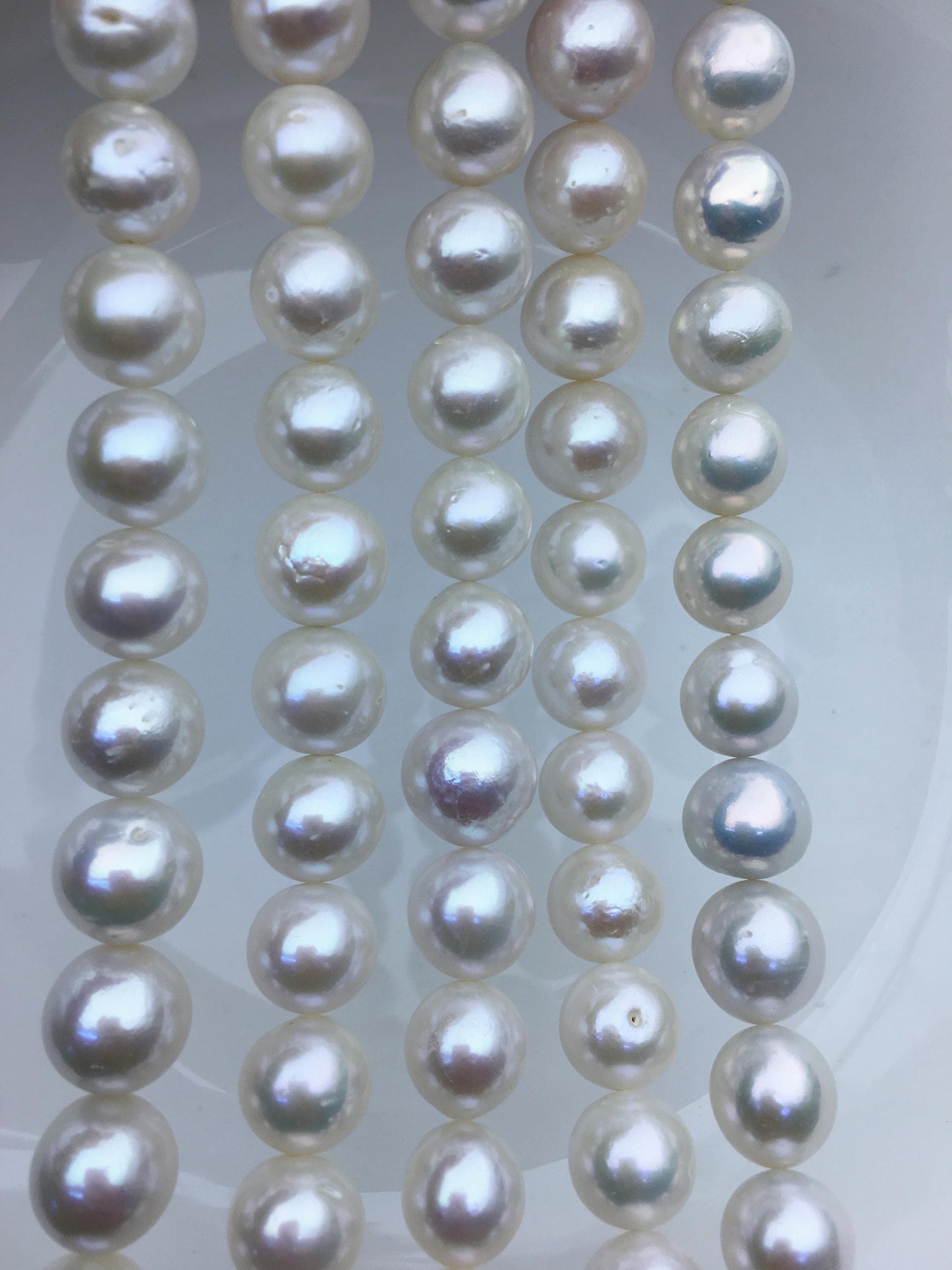 AA+ 11-13mm white round freshwater pearls,loose pearl beads,round pearl string,pearl necklace DIY jewelry material,RP12-2A-4