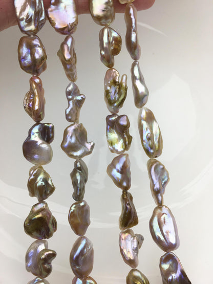 AAA 11-13mm natural bronze keshi Freshwater Pearl,DIY Loose Freshwater Pearl,ZS-200-121-21