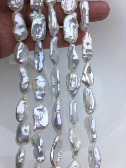 AA+ 11-13mm AA+ white keshi Freshwater Pearl,ZS-200-98