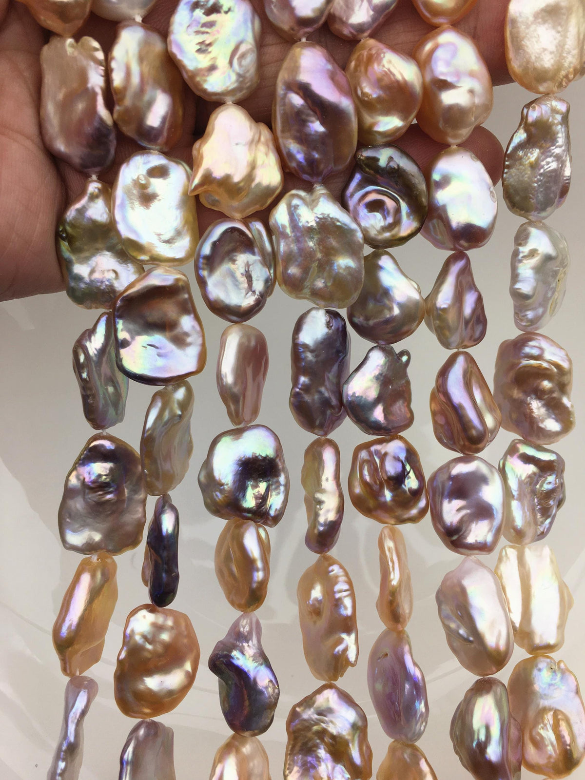 AAA 13-15mm natural pink purple keshi Freshwater Pearl,DIY Loose Freshwater Pearl,wholesale price,china wholesale pearl,ZS-200-121-4