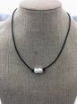 AAA Leather Baroque Pearl Choker,pearl choker necklace,Pearl Leather Necklace,Bracelet,,necklaces for women girl,Le1-006