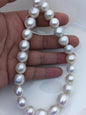AA+ 12-17mm white big baroque drop Edison Freshwater Pearl,ED12-T2