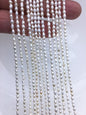 AA+ 2.3-2.5x3-4mm white rice freshwater pearls,rice loose pearl beads,diy pearl,genuine pearl,Cultured pearl,diy pearl beads,LR2-2A-5
