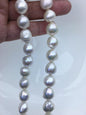 AA+ 11-13mm white baroque Edison Freshwater Pearl,ED12-2A-5-23