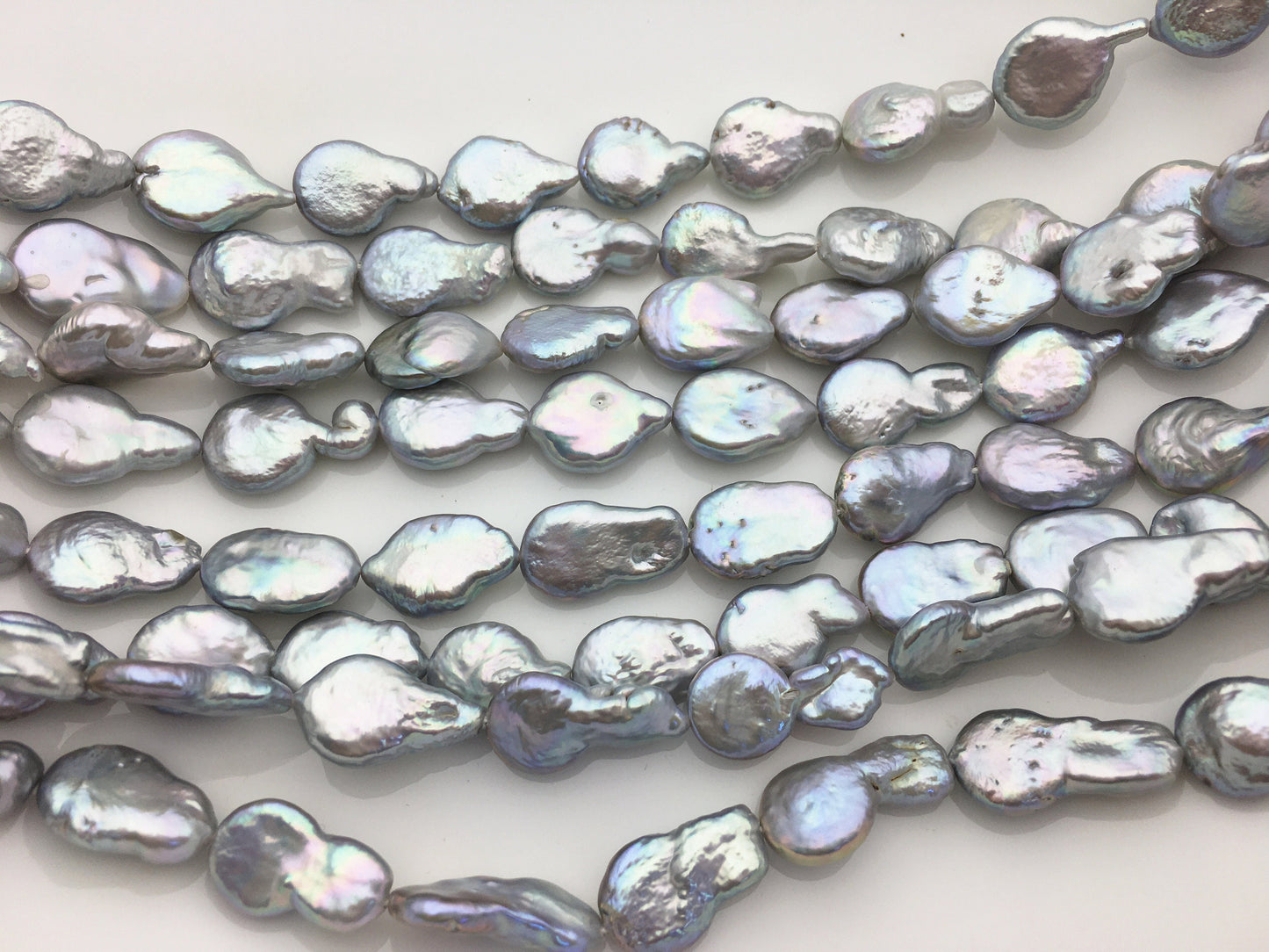 AA+ 11-12mm Gray Tail Coin freshwater pearls,diy bead,flat round pearl bead,COIN12-2A-2-13