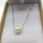 AAA 10-12mm round pearl necklace,handmade,pearl necklace,Faith Jewelry,Pearl Jewelry,pearl necklace,bridal set,bridal jewelry,NC1-006