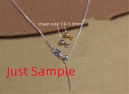 10pcs 3mm adjust silica gel ball for 1.0mm-1.3mm size chain,ASL-P-016