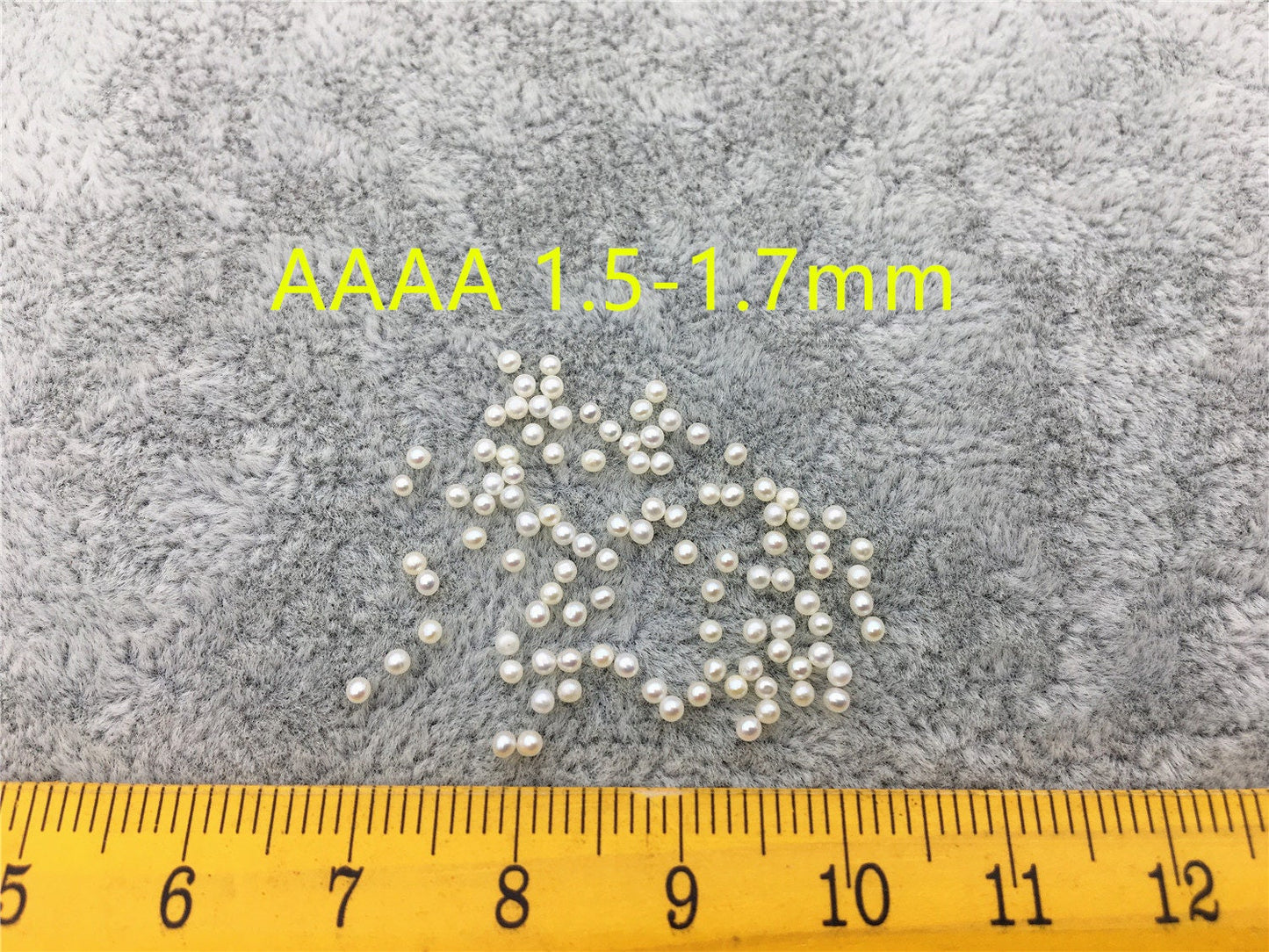 5pcs AAAA 1.5-1.7mm white round freshwater seed pearls,no hole,,Cultured pearl,diy pearl beads,Happiness,birthday,RP1-4A-3