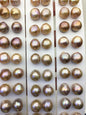 5pairs AAA 12-13mm Natural Rainbow baroque drop edison freshwater pearl Pair,no hole,ED11-3A-2-7