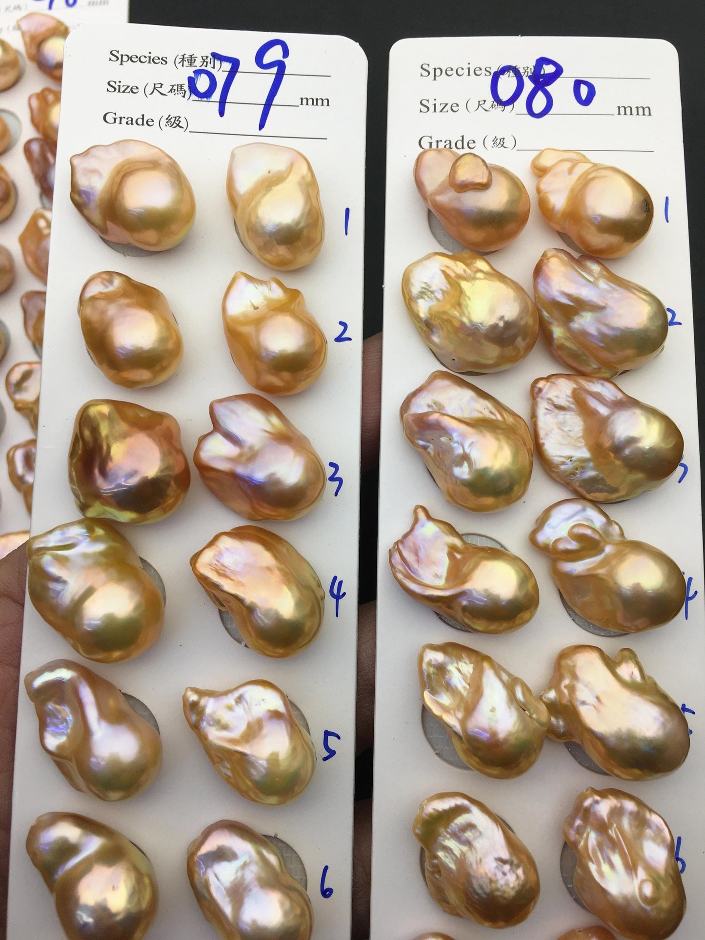 1 pair AAA 13-15mm Natural pink peach Rainbow Flame ball Pearl Pairs - large Baroque freshwater pearl pairs,Fire Ball Pearl,FL15-3A-8-21