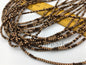 Hematite,Brown 2mmx2mm cube square Beads,AAA, 15.5 inches,G50-CU22-006-2