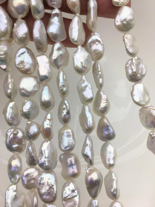AA+ 11-13mm white keshi Freshwater Loose Pearl,ZS-200-69