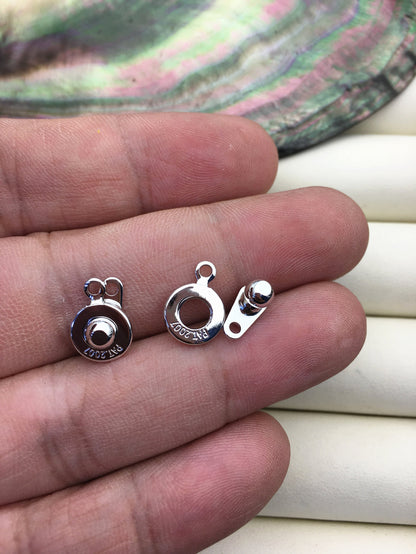 1pc 9mm PAT clasp, single strand clasp, necklace clasp, fashion jewelry findings, made in japan,ASL-CL-025