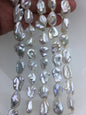 AA+ 11-14mm white thick long keshi Freshwater Pearl,DIY Loose Freshwater Pearl,wholesale price,china wholesale pearl,ZS-200-93