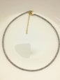 16+2'' AAA 2.5-3mm white tiny small near round pearl Necklace,Wedding Necklace, Love, Mothers Day,Happiness,wholesale,NPN1-T15