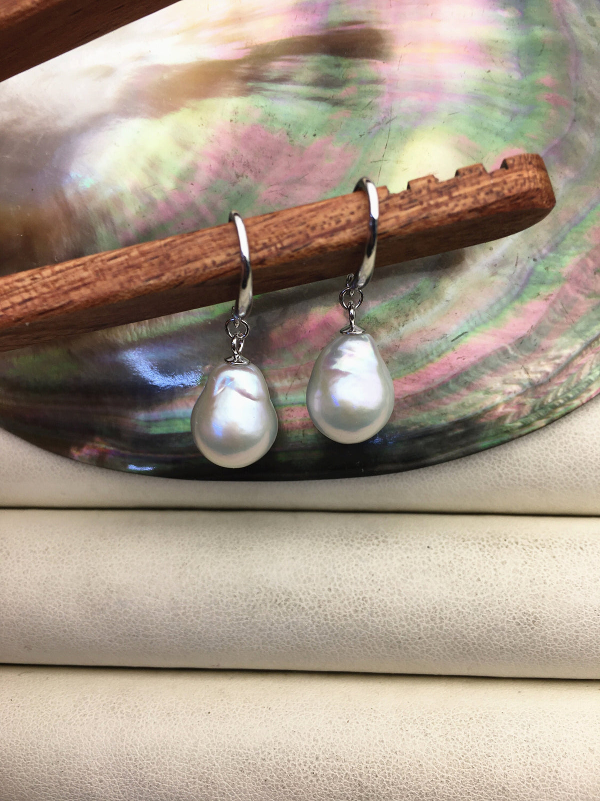 1 pair AAA 10-11mm white drop edison pearl dangle earrings,S925 Sterling Sliver earrings,wedding pearl earrings,SE3-T9-5