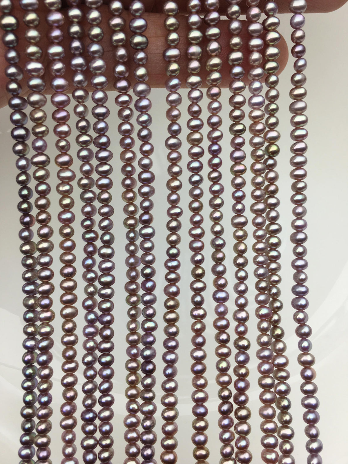 AAA 3-3.5mm deep purple potato freshwater pearls,seed lavender pearl,diy pearl,CR3-3A-4