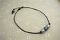 Three pearl Tahitian Leather Necklace, saltwater pearl,men or women choker, Black Leather Pearl necklace,Le2-020