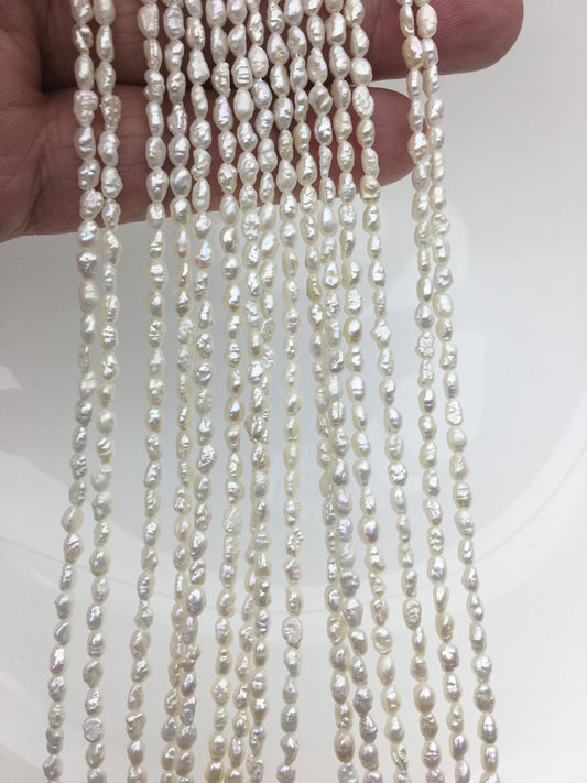 AA+ 3x4-5.5mm white keshi Freshwater Pearl,diy Loose Freshwater Pearl,wholesale price,china wholesale pearl,ZS-200-41