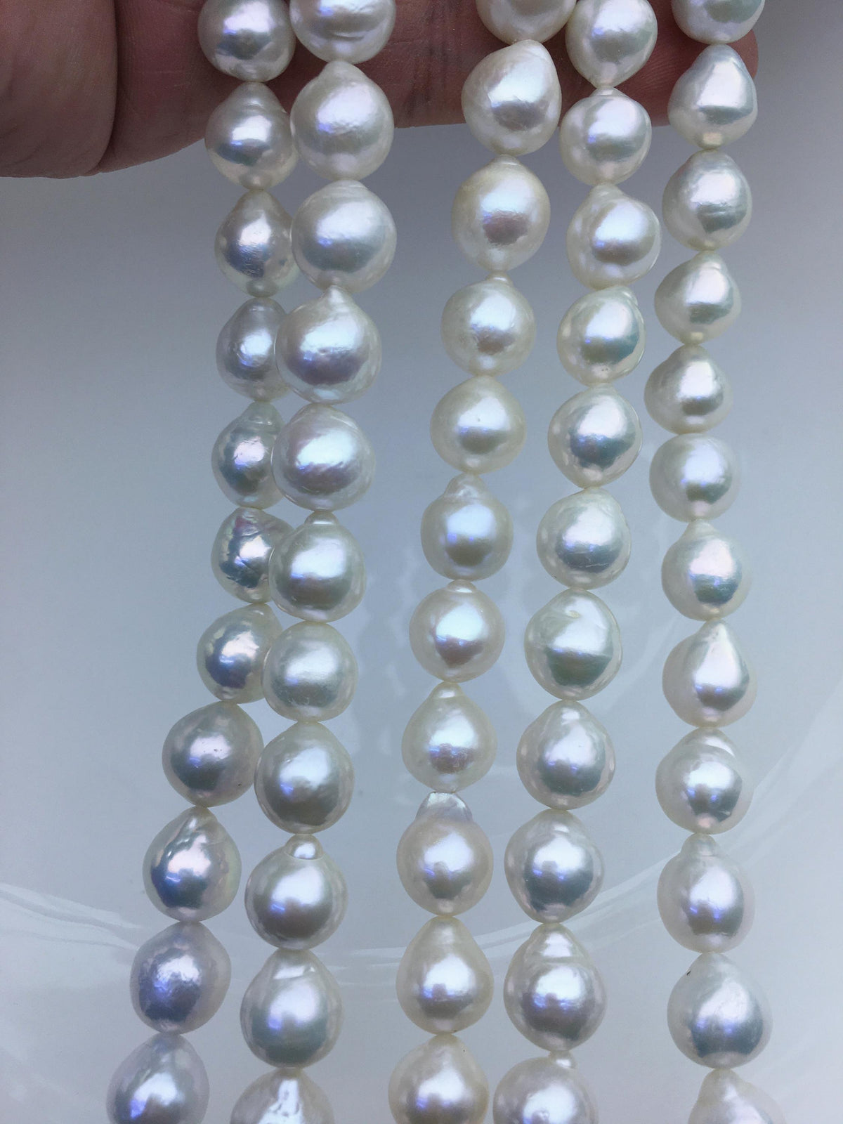 AA+ 9-11mm white teardrop freshwater pearls,Christmas,Valentine's Day gift,for pearl necklace,Love,Happiness,LR10-T12