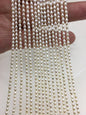 AAA 2.5-2.7x3.6-4.9mm white rice pearls,oval loose pearl beads,diy pearl,genuine pearl,Cultured pearl,diy pearl beads,LR2-3A-23