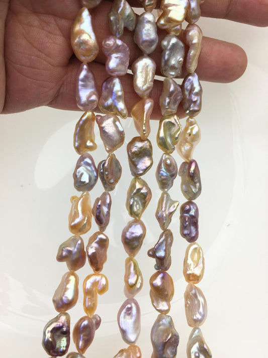 AAA 8-10mm natural pink purple long keshi Freshwater Pearl,DIY Loose Freshwater Pearl,ZS-200-121-12