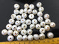 20pcs AA+ 12-13mm Big white button round freshwater pearls,2.2mm large hole,Rondelle pearl Beads,loose freshwater pearl,SM12-2A-3