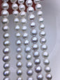 AA+ 10-12mm white near round Edison Freshwater Pearl,ED10-2A-2-68