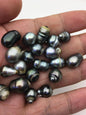29pcs 9-11mm baroque drop Tahitian Sea Pearl,no hole,TH-temp-008
