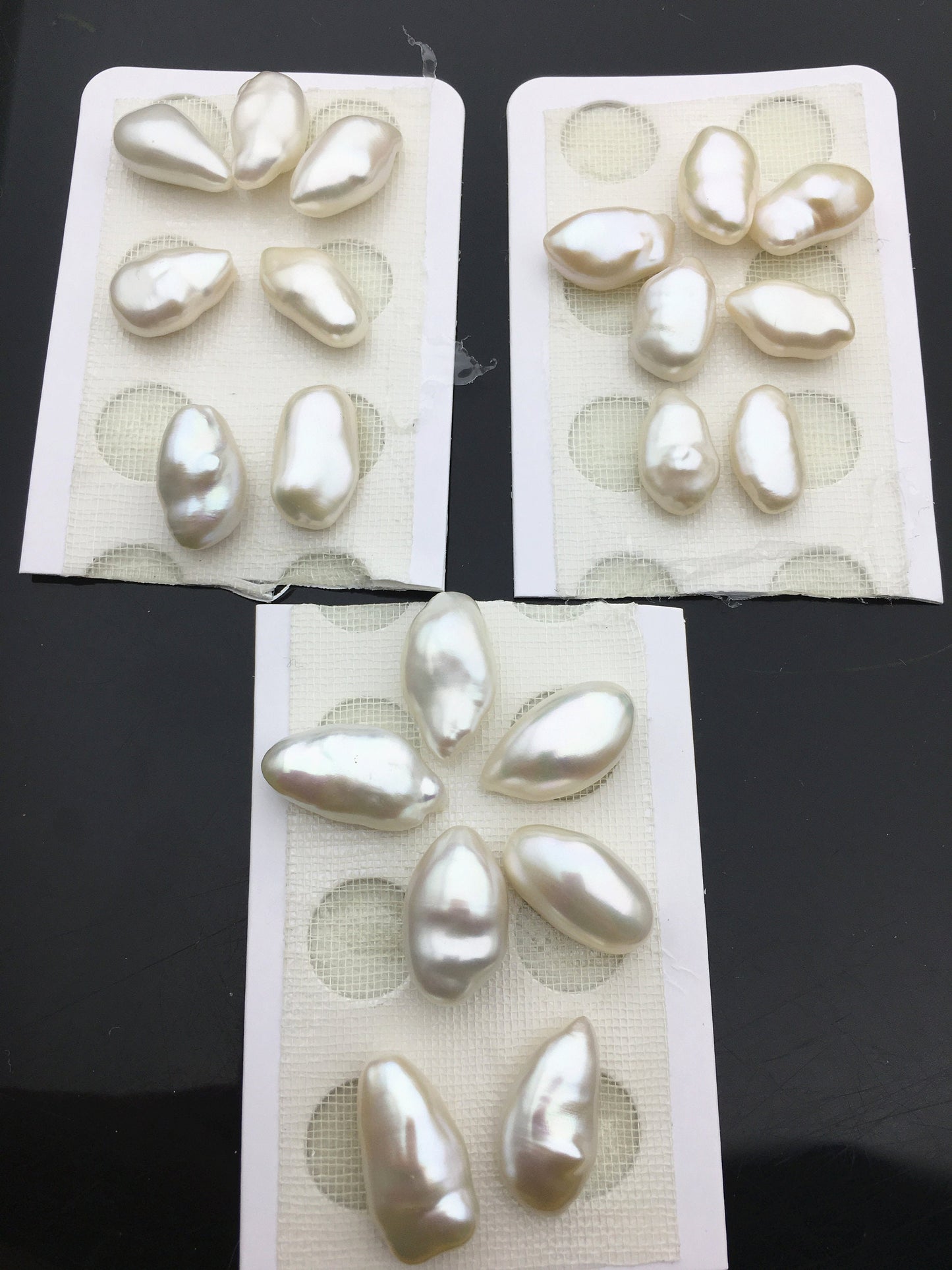 AAA 9-10mm White flower and earrings set keshi Freshwater Pearl,Fresh Water Pearl,Wedding Necklace,Mothers Day,ZS-127-62-4