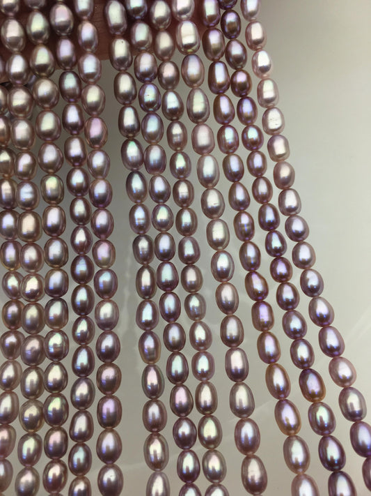 AAA 5-6mm deep purple oval pearl beads,high luster freshwater pearls,loose freshwater pearl,LR5-T7