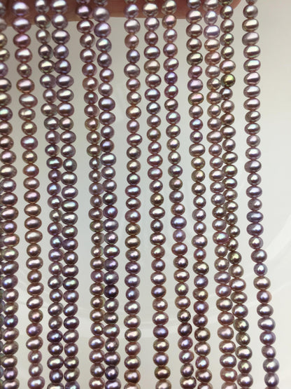 AAA 3-3.5mm deep purple potato freshwater pearls,seed lavender pearl,diy pearl,CR3-3A-4