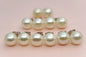 Set of 6 to Set of 15 stud earrings,4mm to 8mm ivory/white FreshWater pearl earrings,button round,bridesmaid earrings,pearl stud ,SE1-008