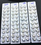 1 pair AAA 12-15x18-24mm White Flame ball Pearl Pairs - large Baroque freshwater pearl pairs,Fire Ball Pearl,FL15-3A-8-47