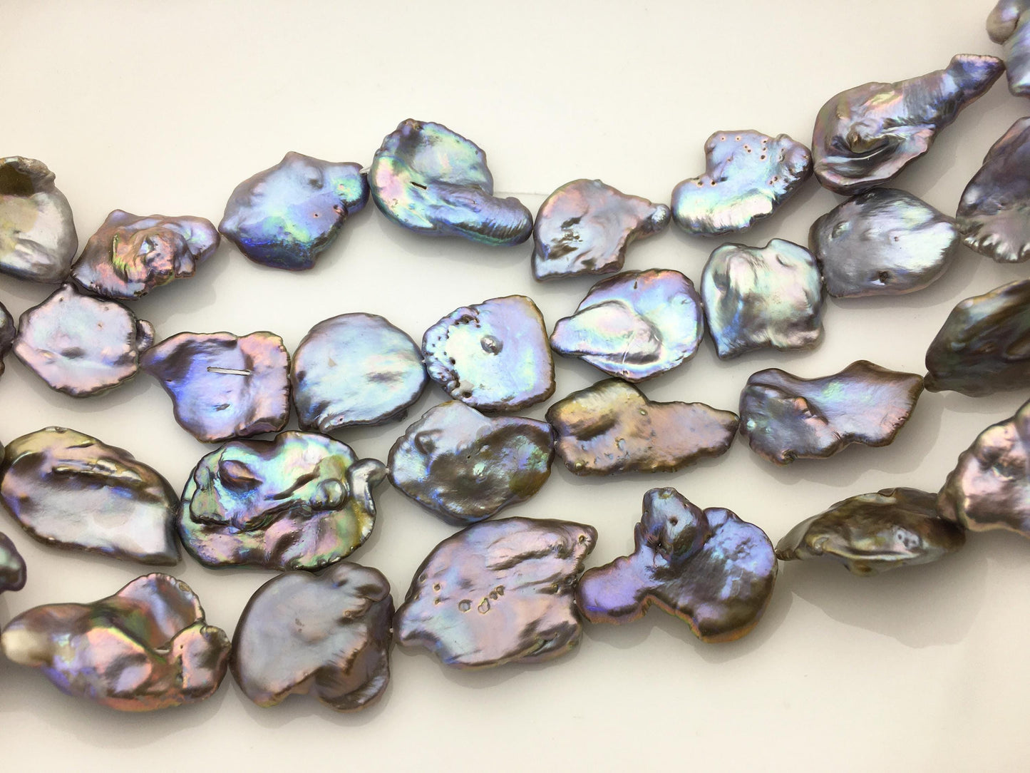 AA+ 16-20mm Gray Bronze keshi Freshwater Pearl,DIY Loose Freshwater Pearl,ZS-200-9