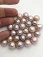 26pcs AA 11-14mm natural color drop Edison Freshwater Pearl,no hole,ED11-T1-9