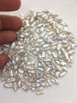 39grams AAA 3-7mm Small white keshi pearls,loose pearl beads,no hole,ZS-127-1-2