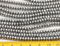 Hematite silver Gray,3x4mm Rondelle Beads,AAA, 125 beads,15.5 inches,G50-B34-002