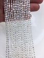 AAA- 2.8-3.2mm white nugget seed pearls,irregular nugget freshwater pearl strand,cheap price,pearl factory china,LM2-3A-1