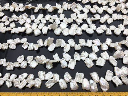 AA+ 8-10x13-17mm White Keshi freshwater Pearls,Very high luster,good quality,wholesale price,baroque pearl,keshi pearl strands,ZS-129-35