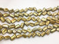 AAA 8-10mm Yellow Green Biwa keshi Freshwater Pearl,DIY Loose Freshwater Pearl,ZS-200-132